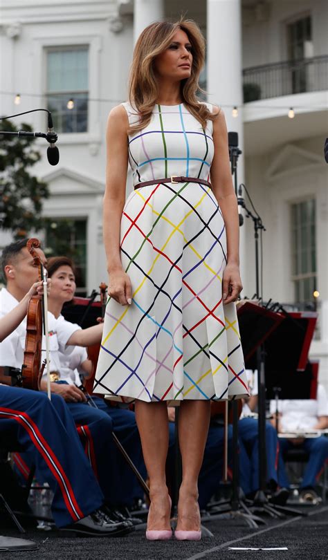 melania trump white house outfit